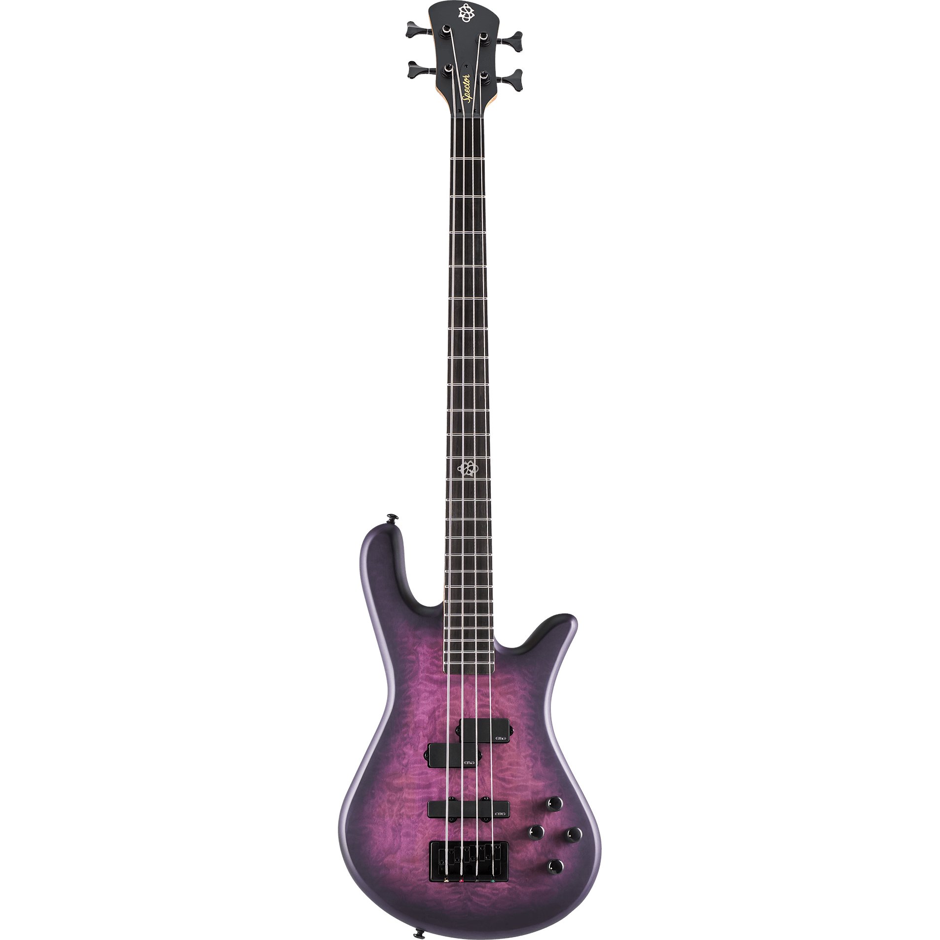 Spector NS Pulse II 4 Ultra Violet Matte elektrische basgitaar