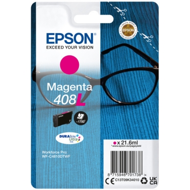 Epson Inktcartridge magenta, 1.700 pagina's T09K3 Replace: N/A
