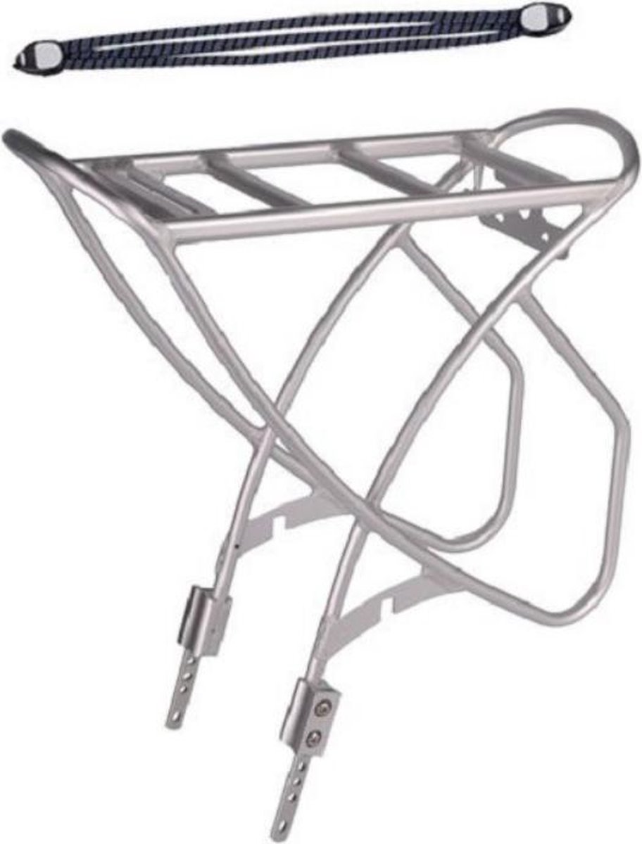 Massload Bagagedrager Dl7a 26-28 Inch Aluminium Zilver - Silver