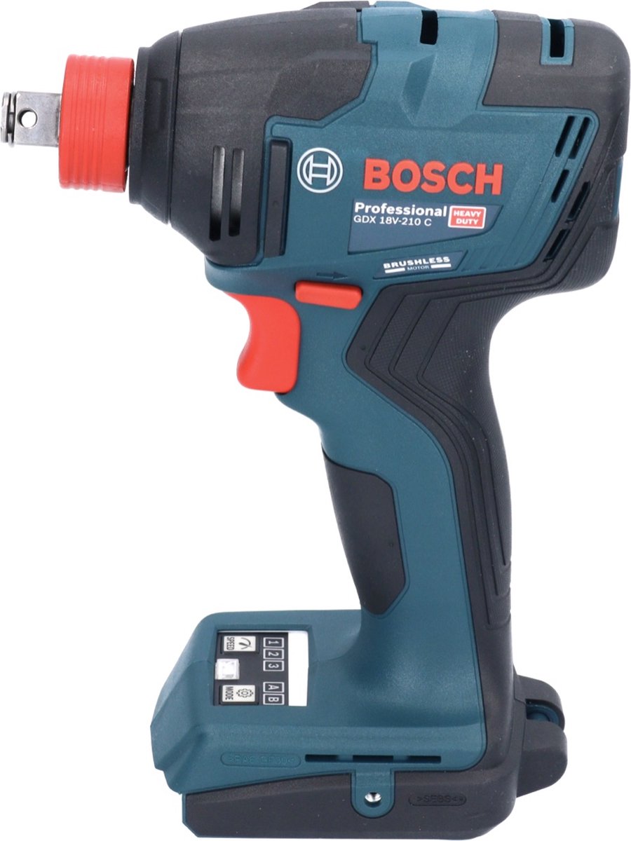 Bosch GDX 18V-210 C | Accu-slag(moer)schroevendraaier | excl. accu en lader in L-BOXX Bosch GDX 18V-210 C | Accu-slag(moer)schroevendraaier | excl. accu en lader in L-BOXX