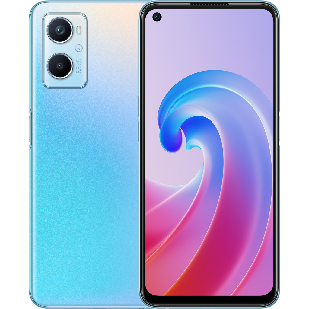 Oppo A96 - 128 GB Sunset Blue - Blauw