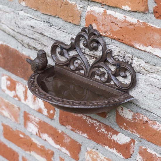 Esschert Design Vogelvoederbakje Gietijzer Br26 - Bruin