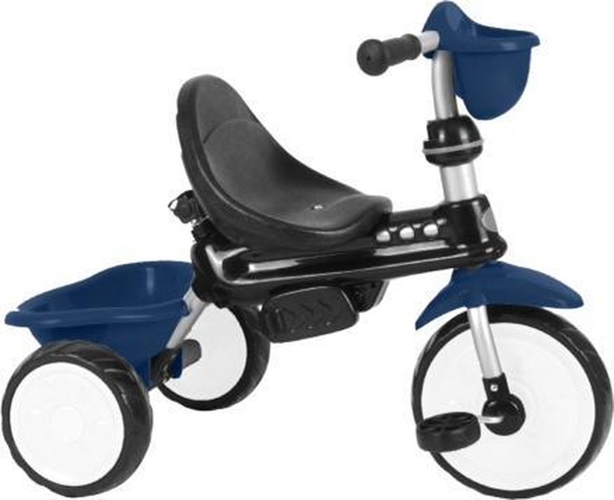Qplay Driewieler Comfort 4-in-1 Driewieler Kind Junior - Blauw