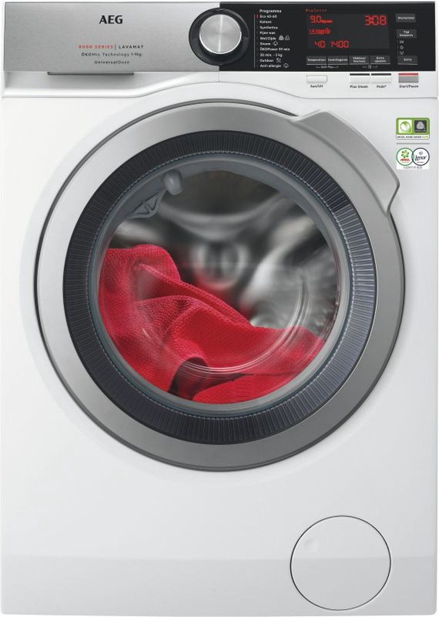 AEG L8FEN94CV 8000 Serie wasmachine