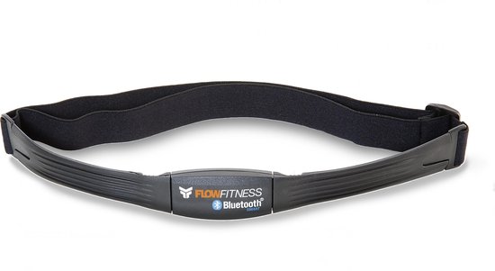 Flow Fitness Bluetooth Borstband - Zwart