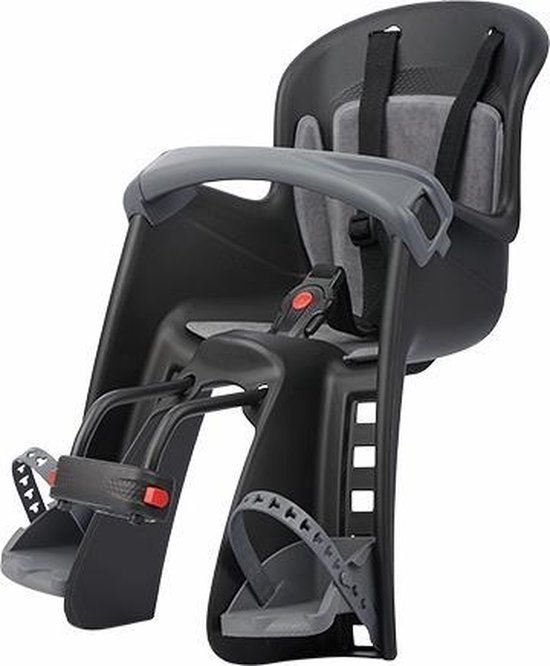 Polisport Fietszitje Voor Bilby Junior Met Windscherm/ - Zwart