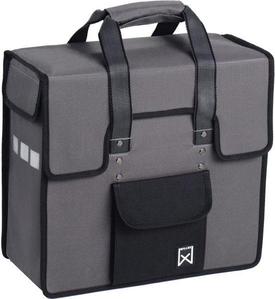 Willex Fietstas 18 L Zwart En 10106 - Grijs