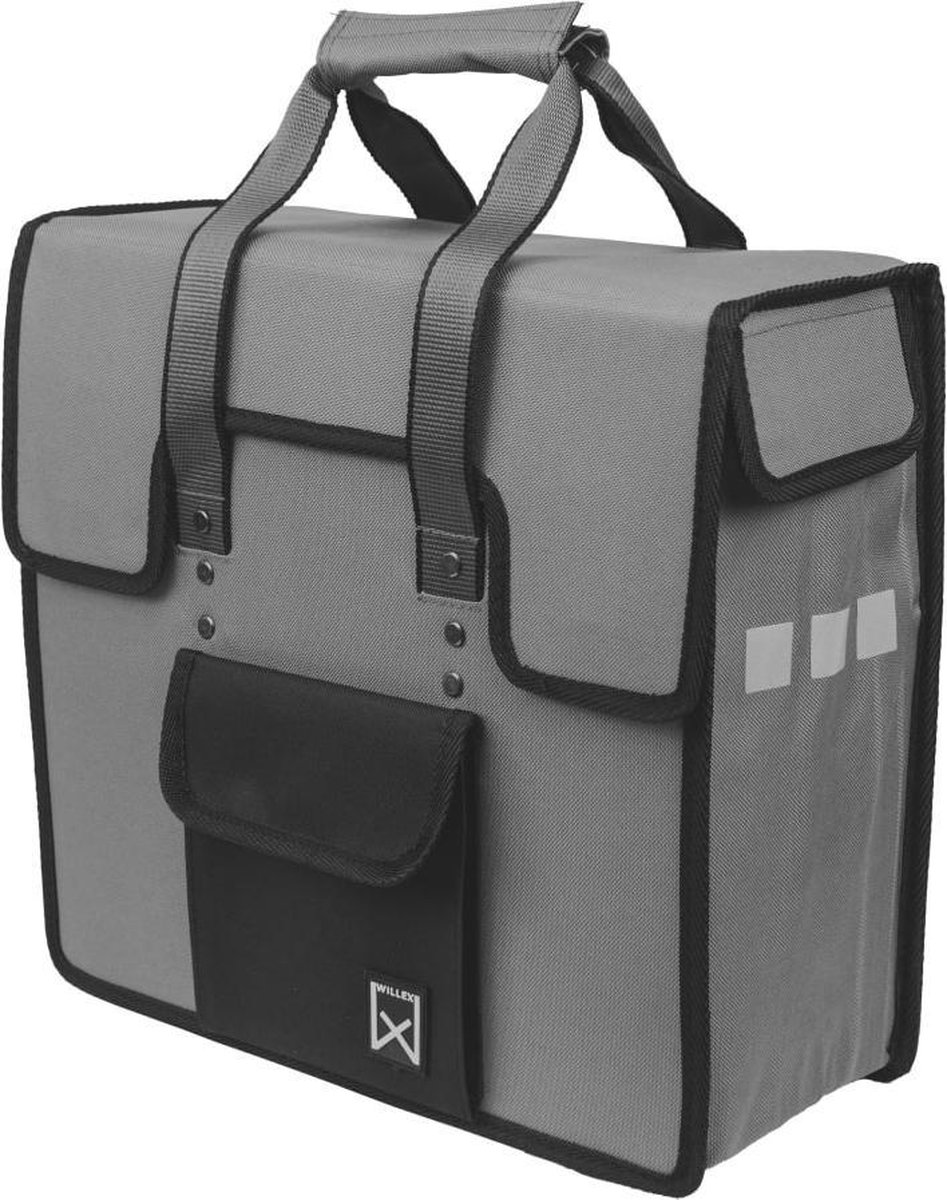 Willex Fietstas 18 L Zwart En 10106 - Grijs