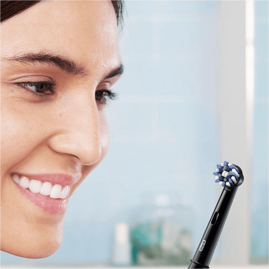 Oral B Oral-b Elektrische Tandenborstel Cross Action Pro 2 2900 Black Duopack - 2 Stuks - Zwart