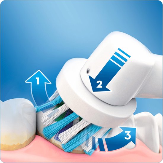 Oral B Oral-b Elektrische Tandenborstel Cross Action Pro 2 2900 Black Duopack - 2 Stuks - Zwart