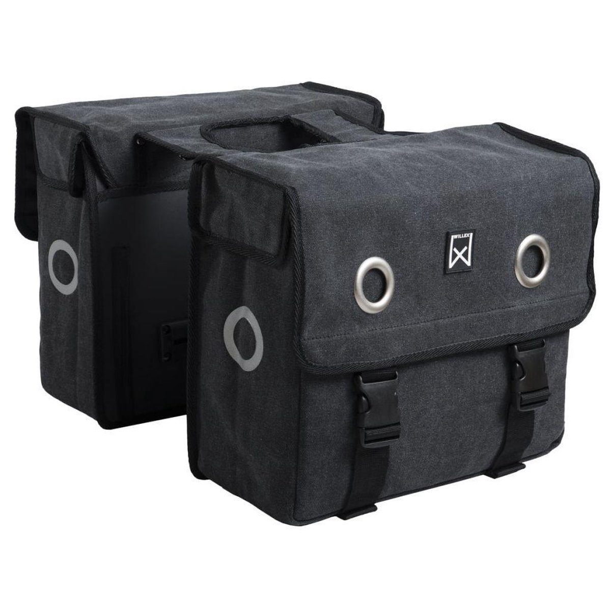 Willex Fietstassen 46 L 11201 - Zwart