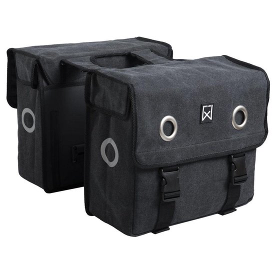 Willex Fietstassen 46 L 11201 - Zwart