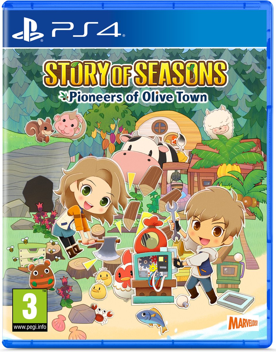 Marvelous Story of Seasons Pioneers of Olive Town