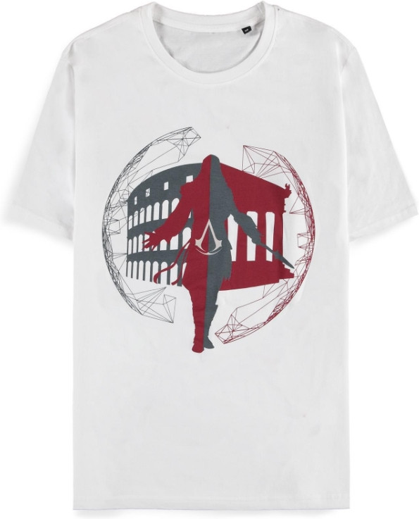 Difuzed Assassin's Creed - White Men's Short Sleeved T-shirt