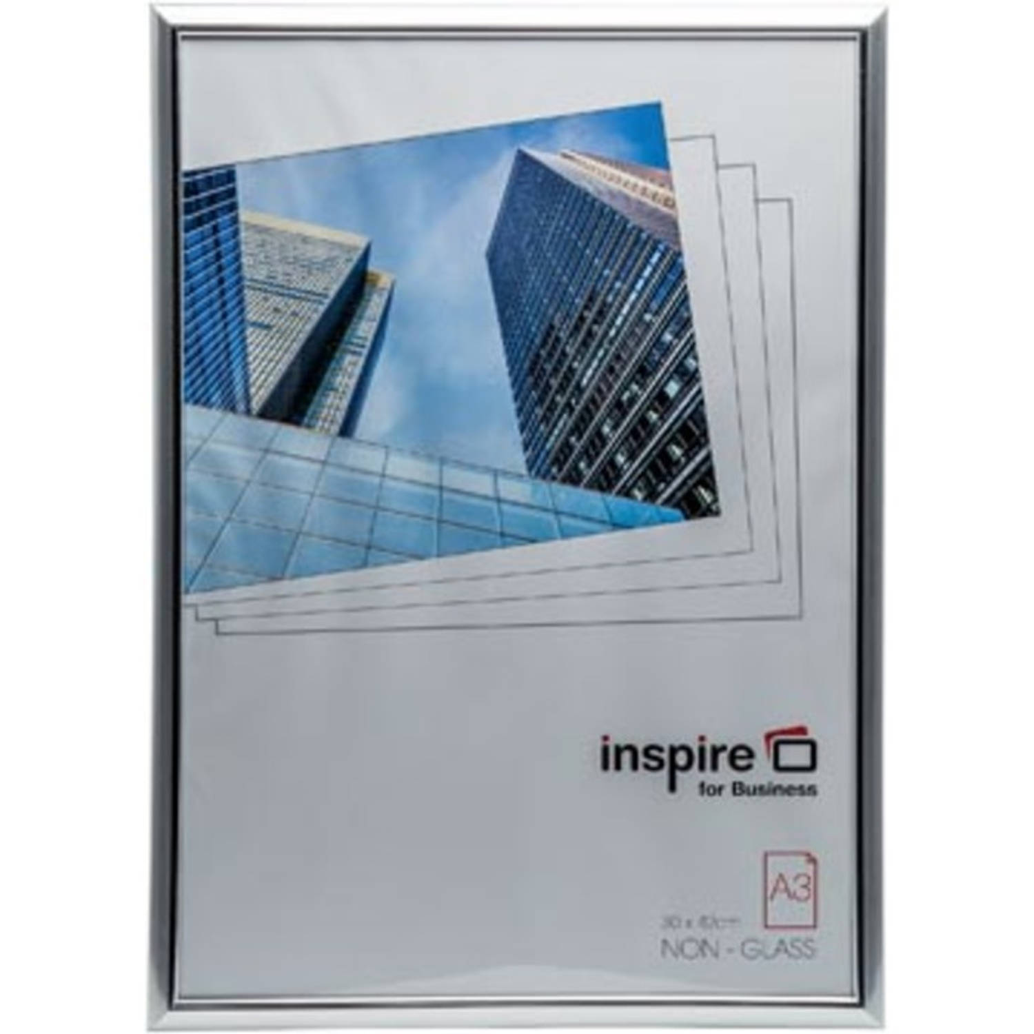 Inspire For Business Fotokader Easyloader, Zilver, Ft A3