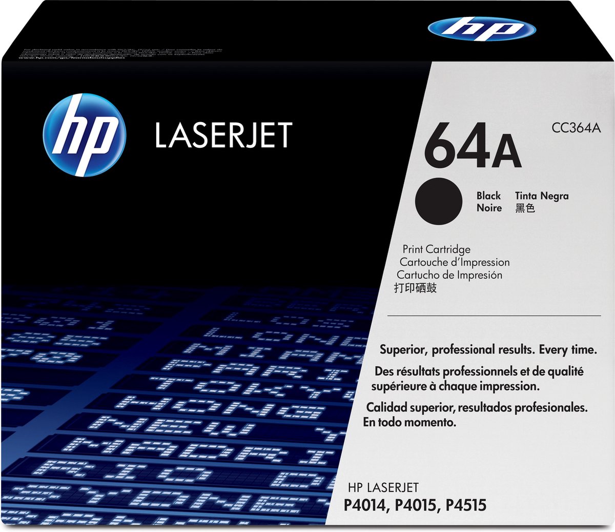 HP 64xd Toner - Zwart