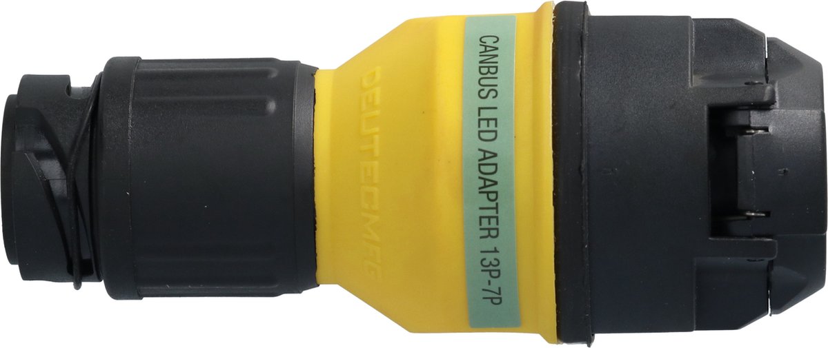CarPoint Led-verlichtingsadapter 12v 13-7 Polig Abs - Zwart