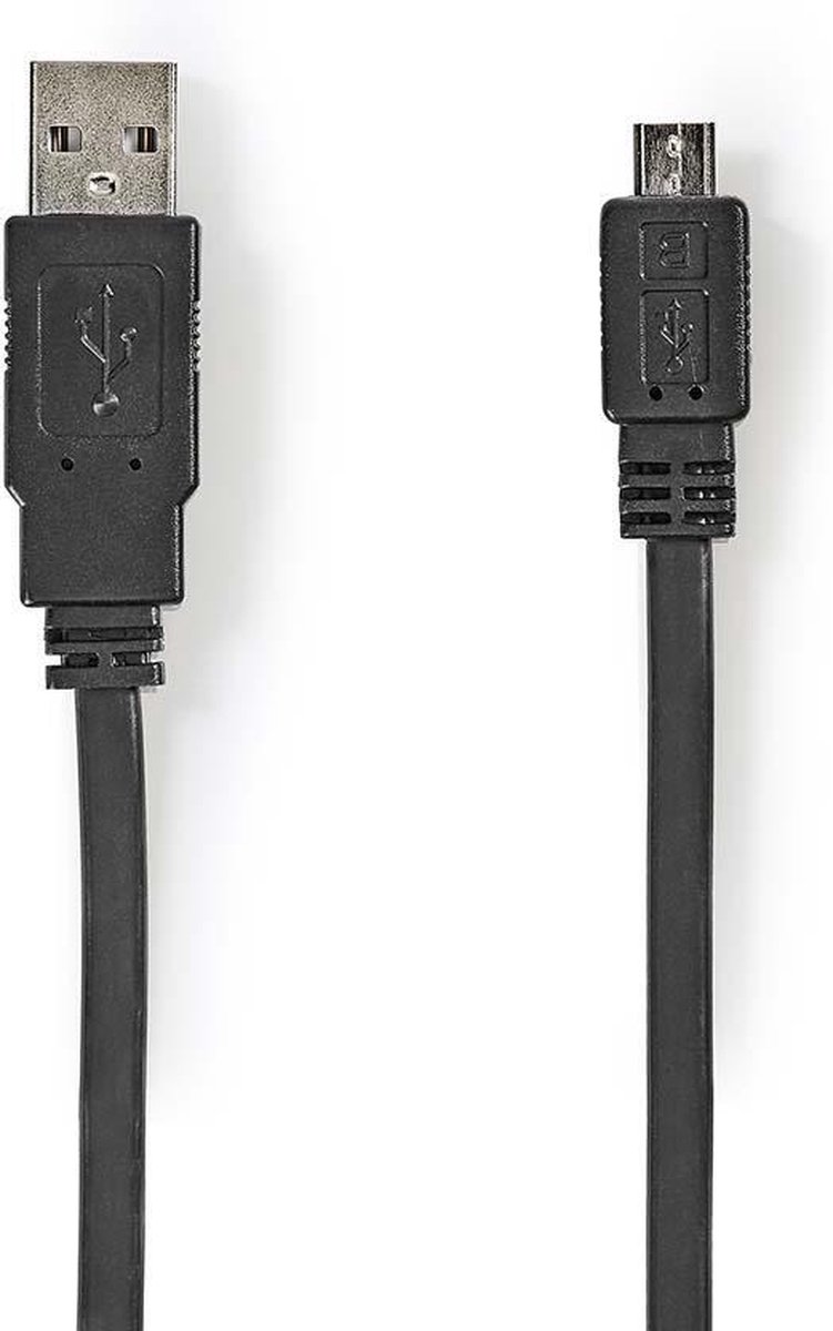 Nedis Usb-kabel 1.00 M - Zwart