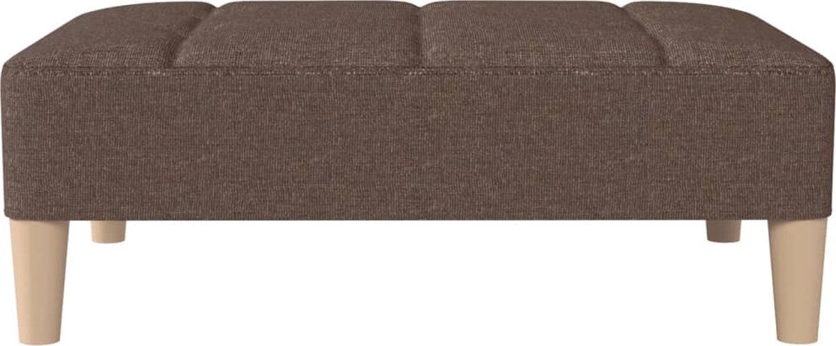 Vidaxl Voetenbank 78x56x32 Cm Stof Taupe