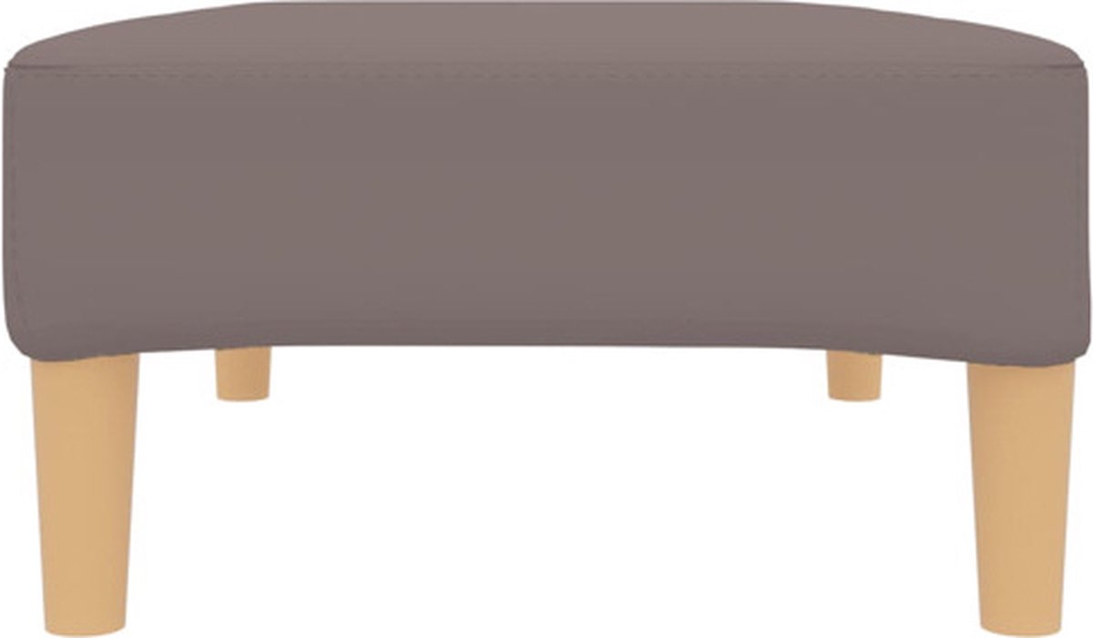 Vidaxl Voetenbank 78x56x32 Cm Stof Taupe