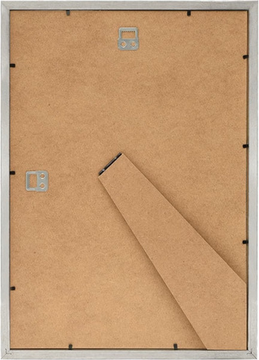 Vidaxl Fotolijsten 3 St Voor Wand Of Tafel 29,7x42 Cm Zilverkleurig - Silver
