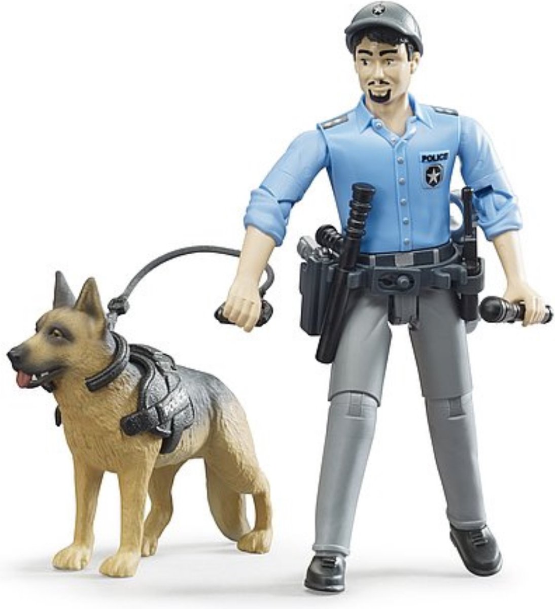 Bruder Figuur Politieman Met Hond