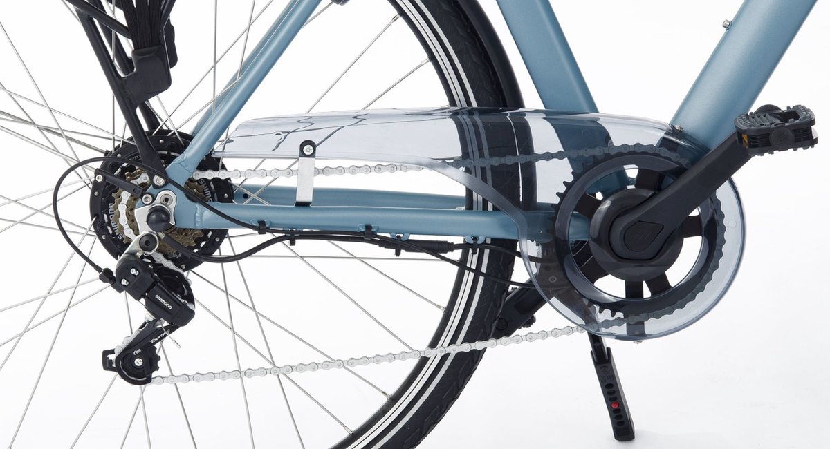 Amigo Elektrische Stadsfiets E-vibe D2 28 Inch 50 Cm Heren 7v V-brakes - Blauw