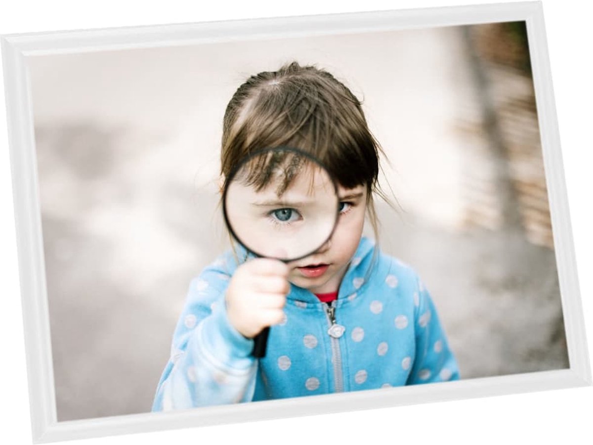 Vidaxl Fotolijsten 3 St Voor Wand Of Tafel 15x21 Cm Mdf Wit