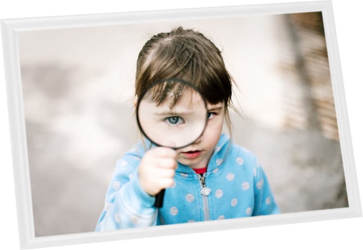 Vidaxl Fotolijsten 3 St Voor Wand Of Tafel 21x29,7 Cm Mdf Wit