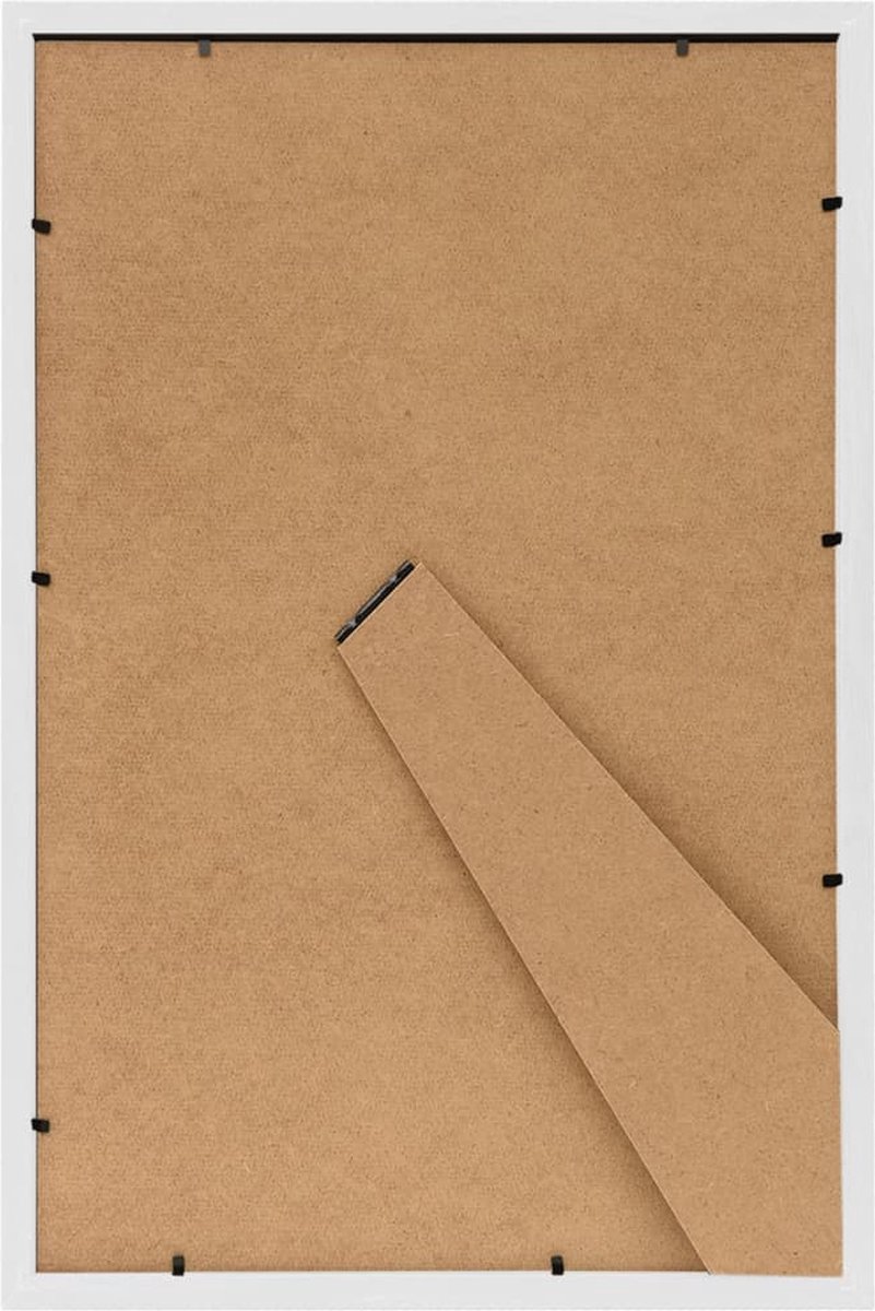 Vidaxl Fotolijsten 3 St Voor Wand Of Tafel 21x29,7 Cm Mdf Wit