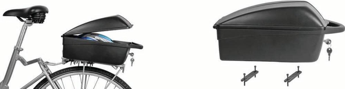 Polisport Fietsbox 11 Liter Direct-mount Systeem - Zwart