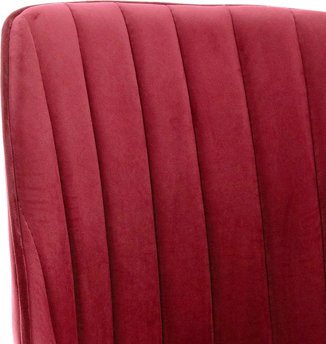 Vidaxl Eetkamerstoelen Draaibaar 2 St Fluweel Wijn - Rood