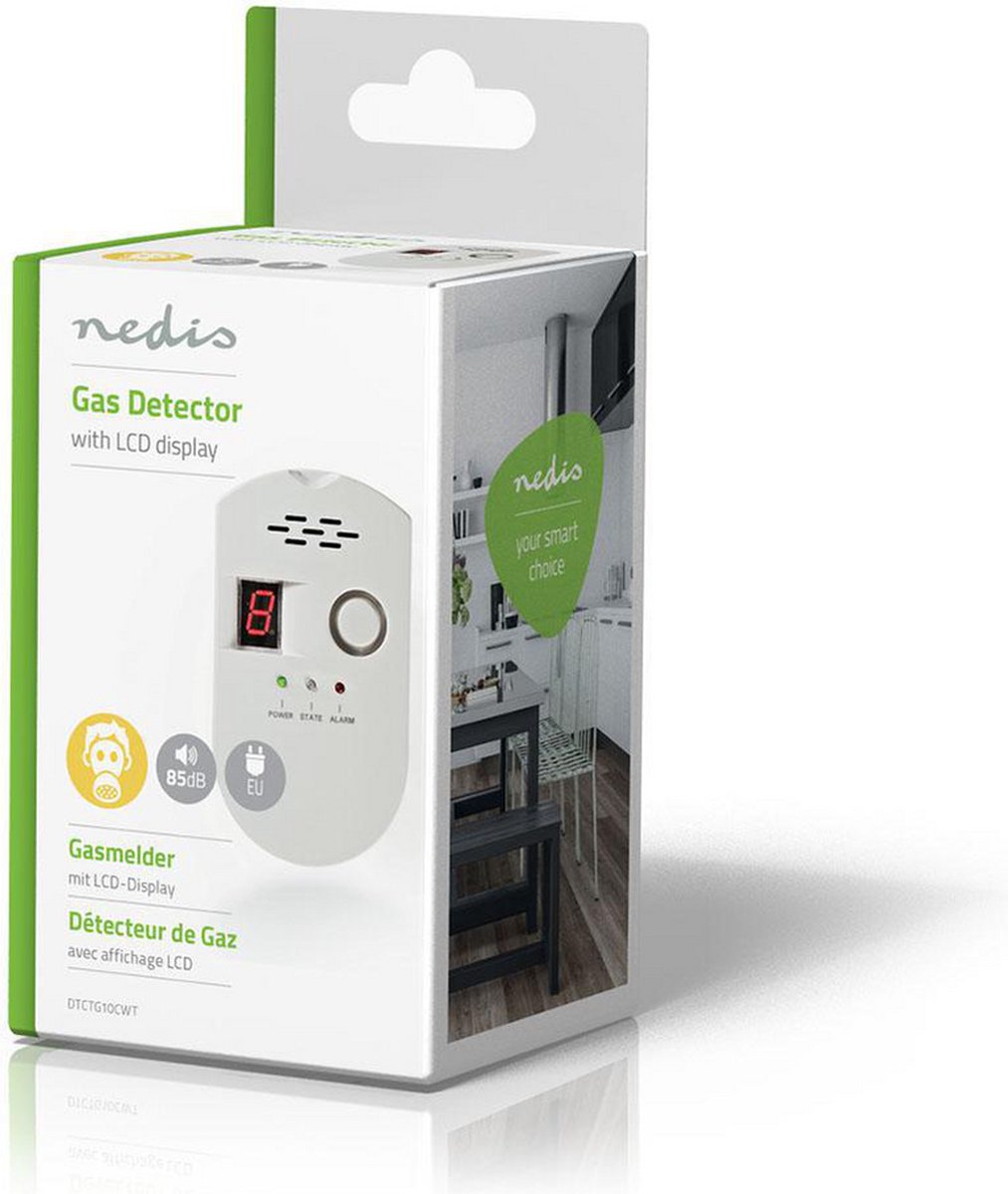 Nedis Gasmelder Lpg/aardgas/steenkool