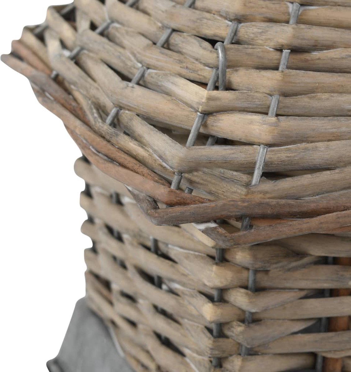 Vidaxl Vogelhuizen Riet 3 St - Bruin