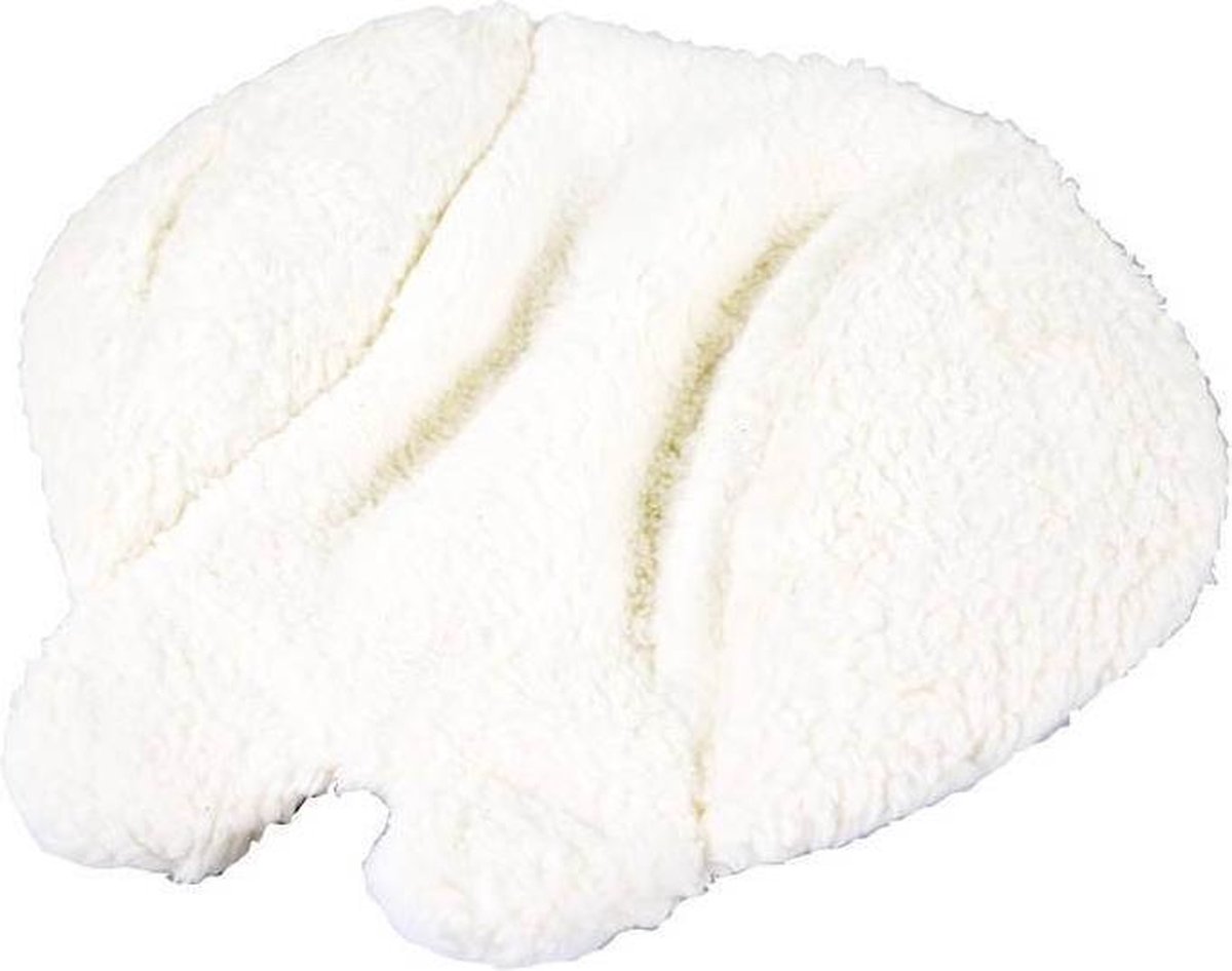 Plus Fietszitje-inlay Baby Schaap 35 Cm - Wit