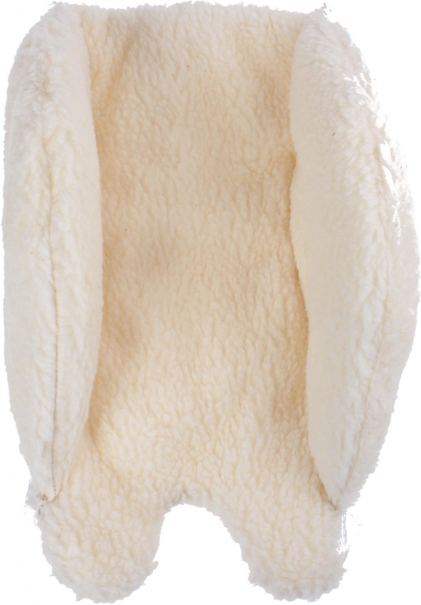 Plus Fietszitje-inlay Baby Schaap 35 Cm - Wit