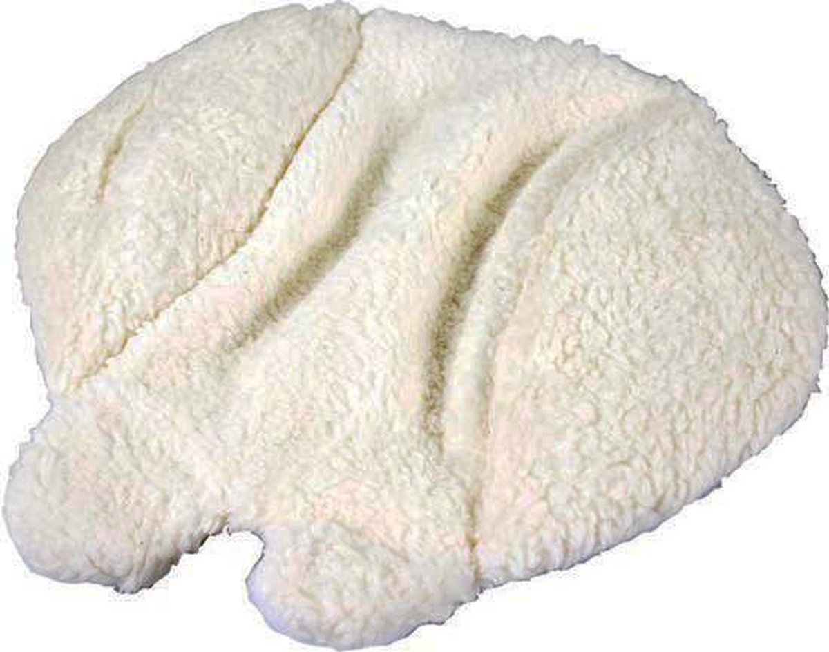 Plus Fietszitje-inlay Baby Schaap 35 Cm - Wit