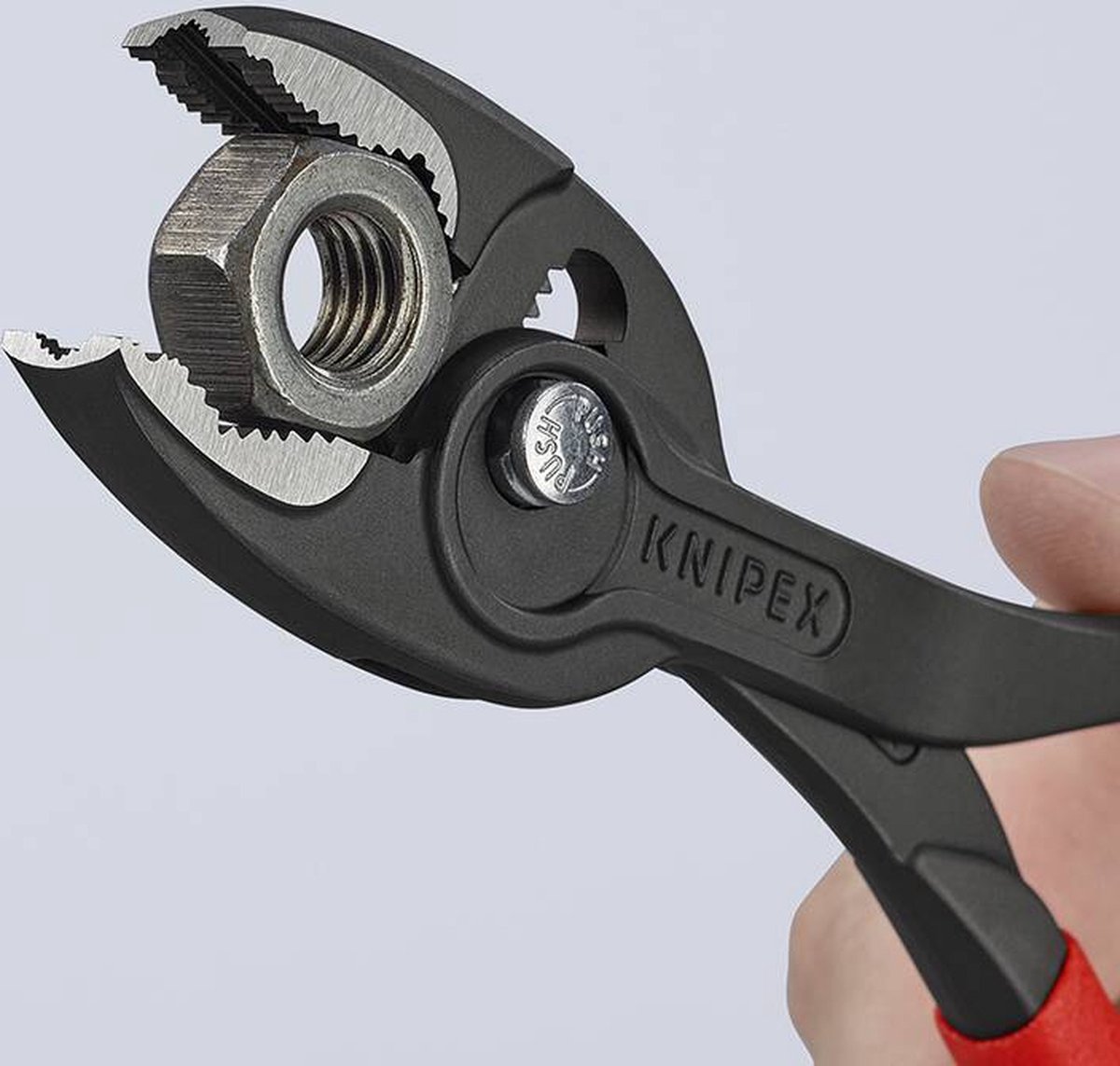 Knipex Waterpomptang TwinGrip ommanteling PVC of bi-materiaal -