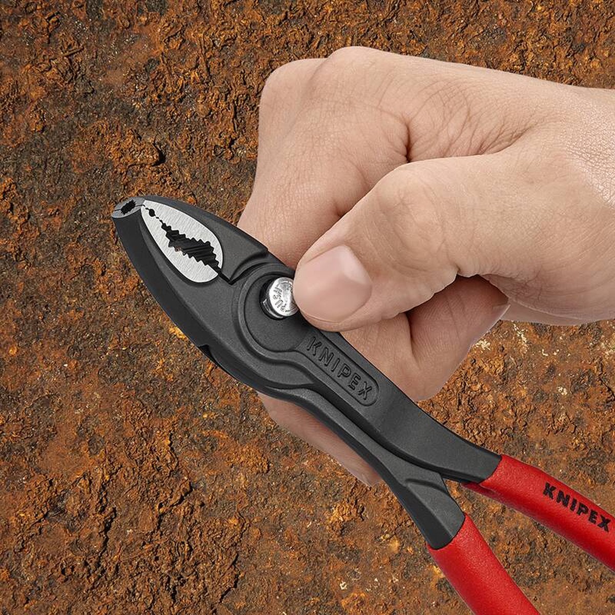 Knipex Waterpomptang TwinGrip ommanteling PVC of bi-materiaal -