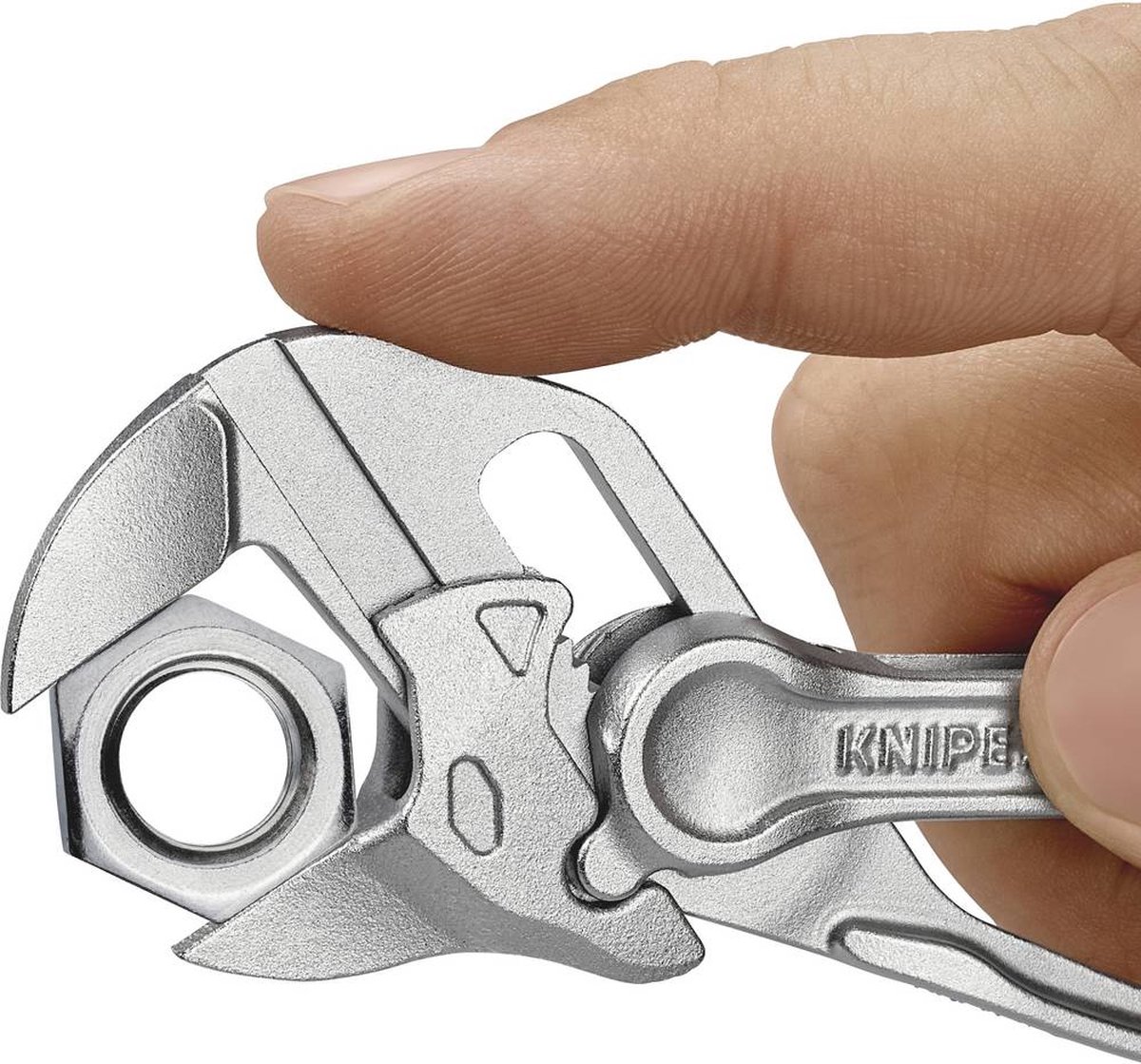 Knipex Sleuteltang XS verchroomd -