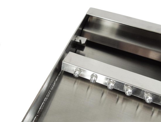 Ubbink Niagara Rvs Waterval 30 Cm Met Led Inox 304 Met Lange Uitloop - Silver