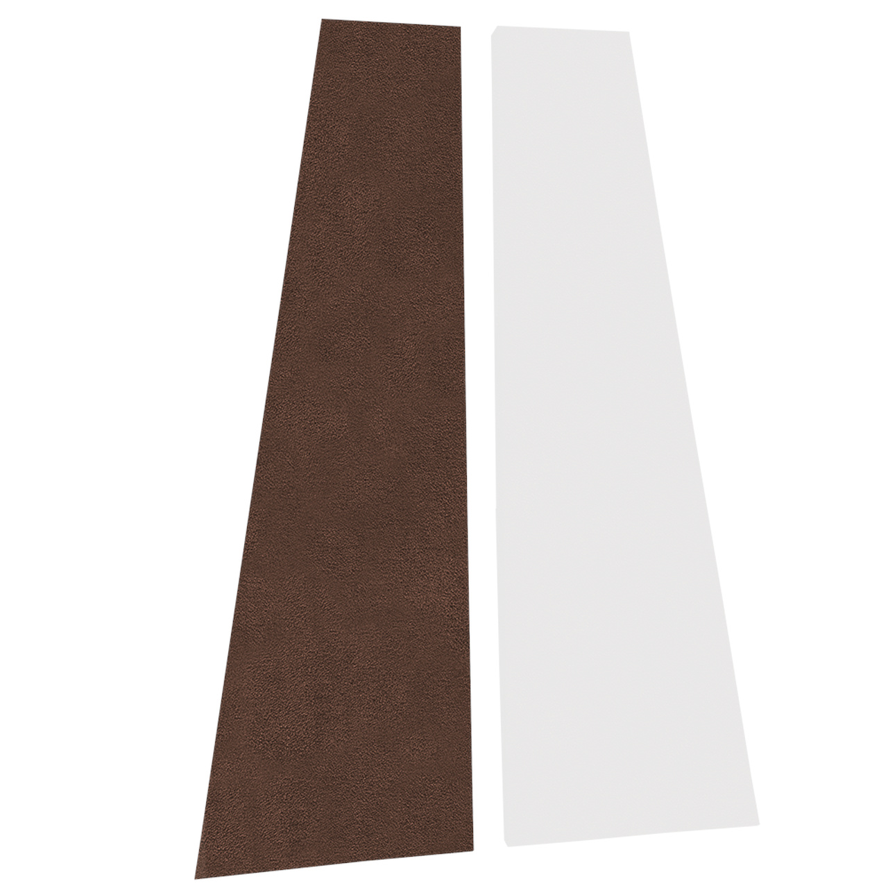 Auralex SonoSuede Trapezoid Panel Left Brown absorber (per stuk)