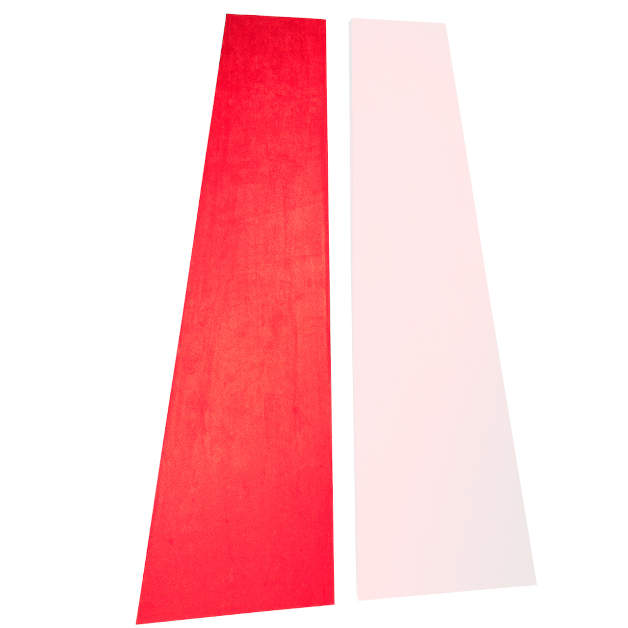 Auralex SonoSuede Trapezoid Panel Left Red absorber (per stuk)