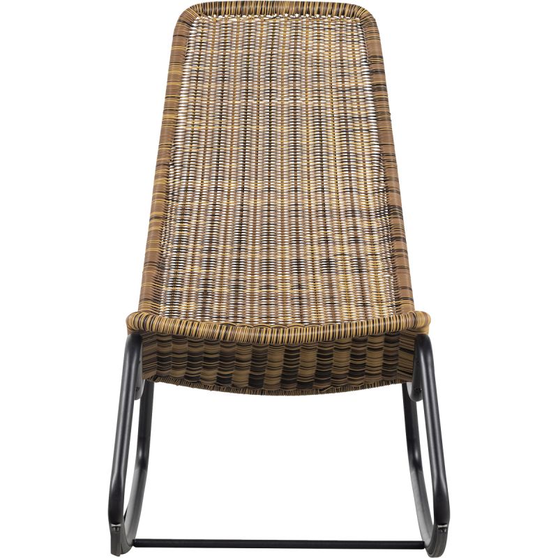 Woood Tom Schommelstoel - Naturel - 97x51x95 - Bruin