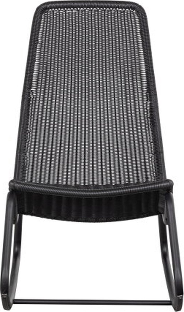 Woood Tom Schommelstoel 97x51x95 - Zwart