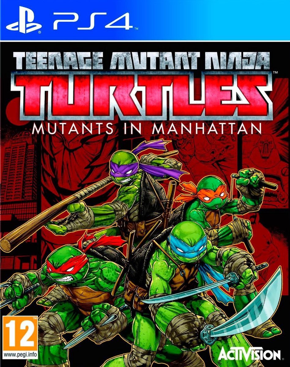 Activision Teenage Mutant Ninja Turtles Mutants in Manhattan