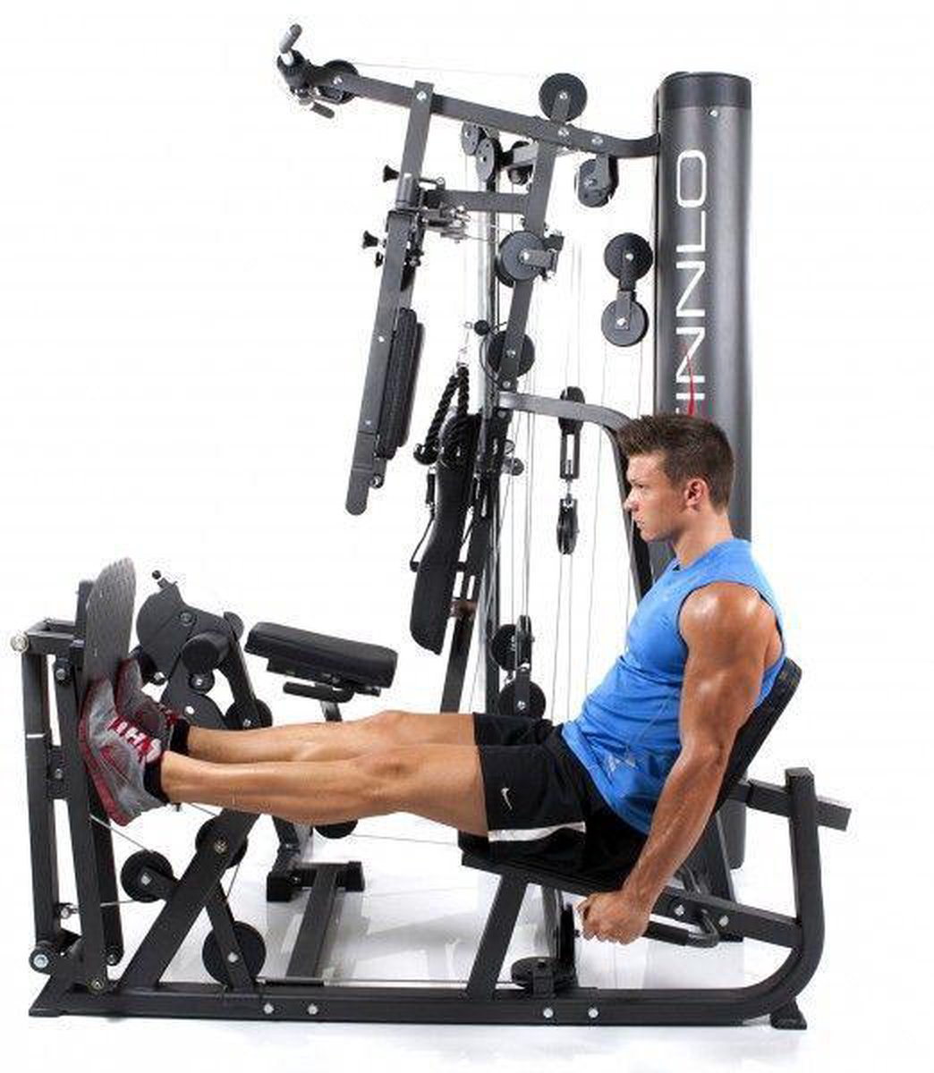 FINNLO Leg Press Voor Autark 1500 - Zwart