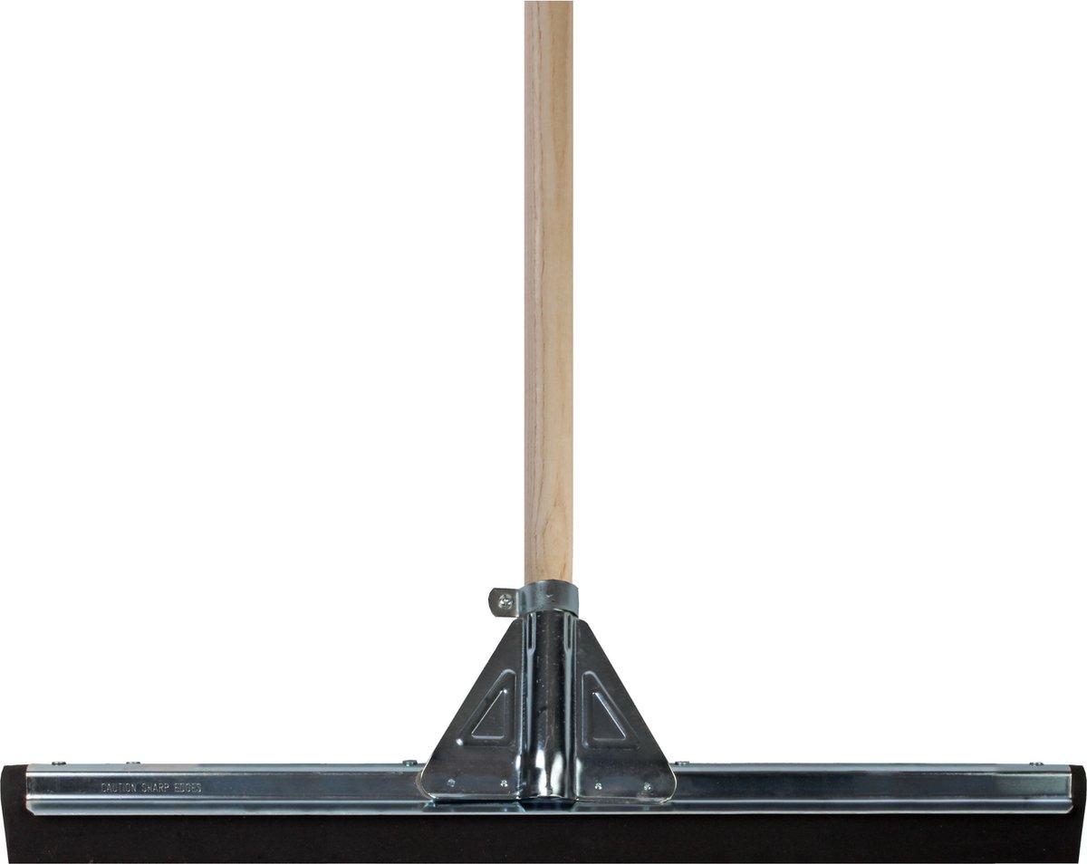 Talen Tools - Vloertrekker - 55 Cm - Met Versterkte Stokhouder - Zwart