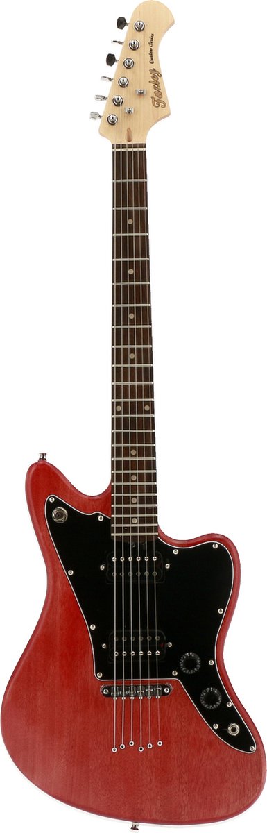 Fazley Outlaw Series Maverick Basic HH Red elektrische gitaar met gigbag