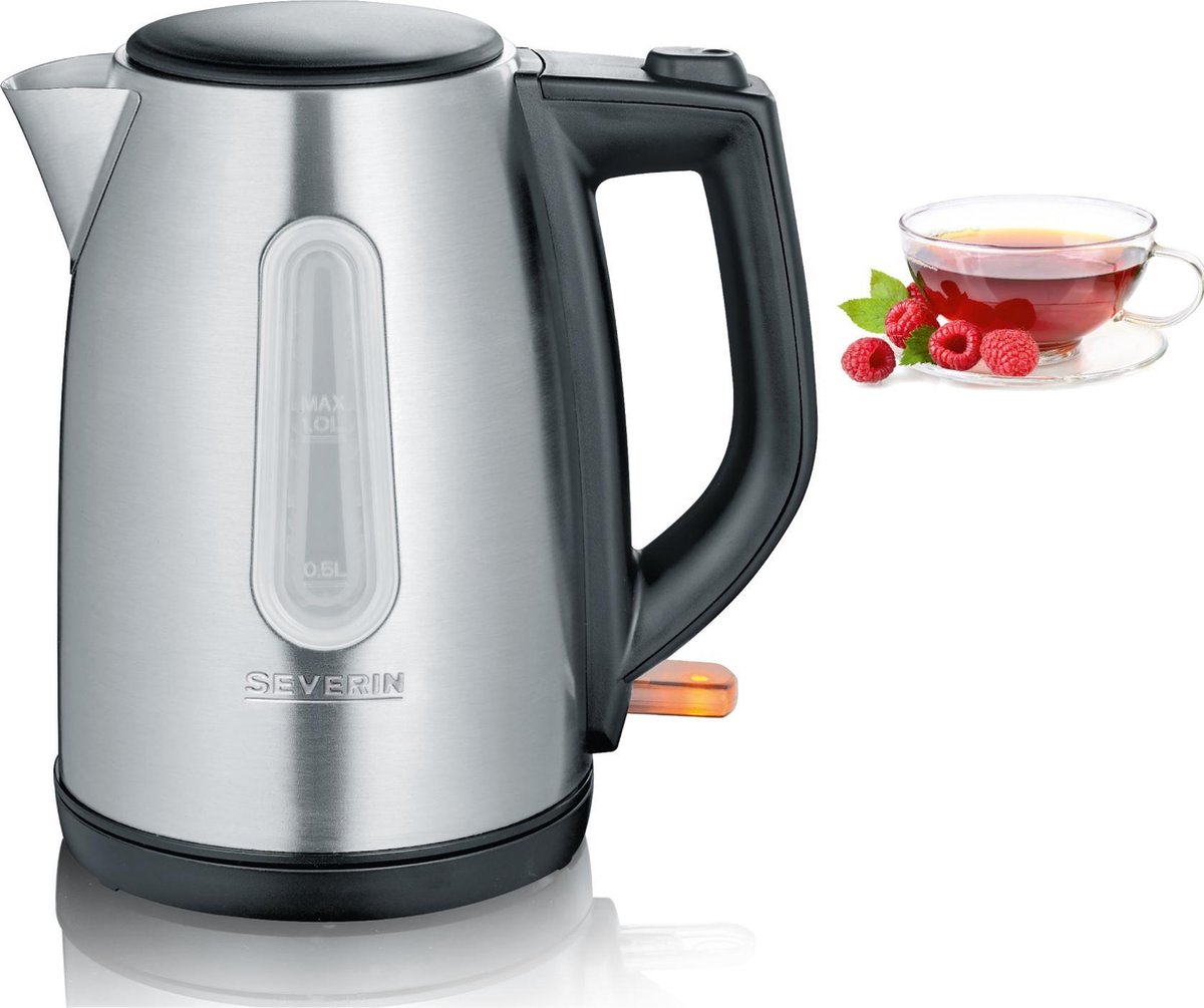 Severin WK 3469 Waterkoker - Silver